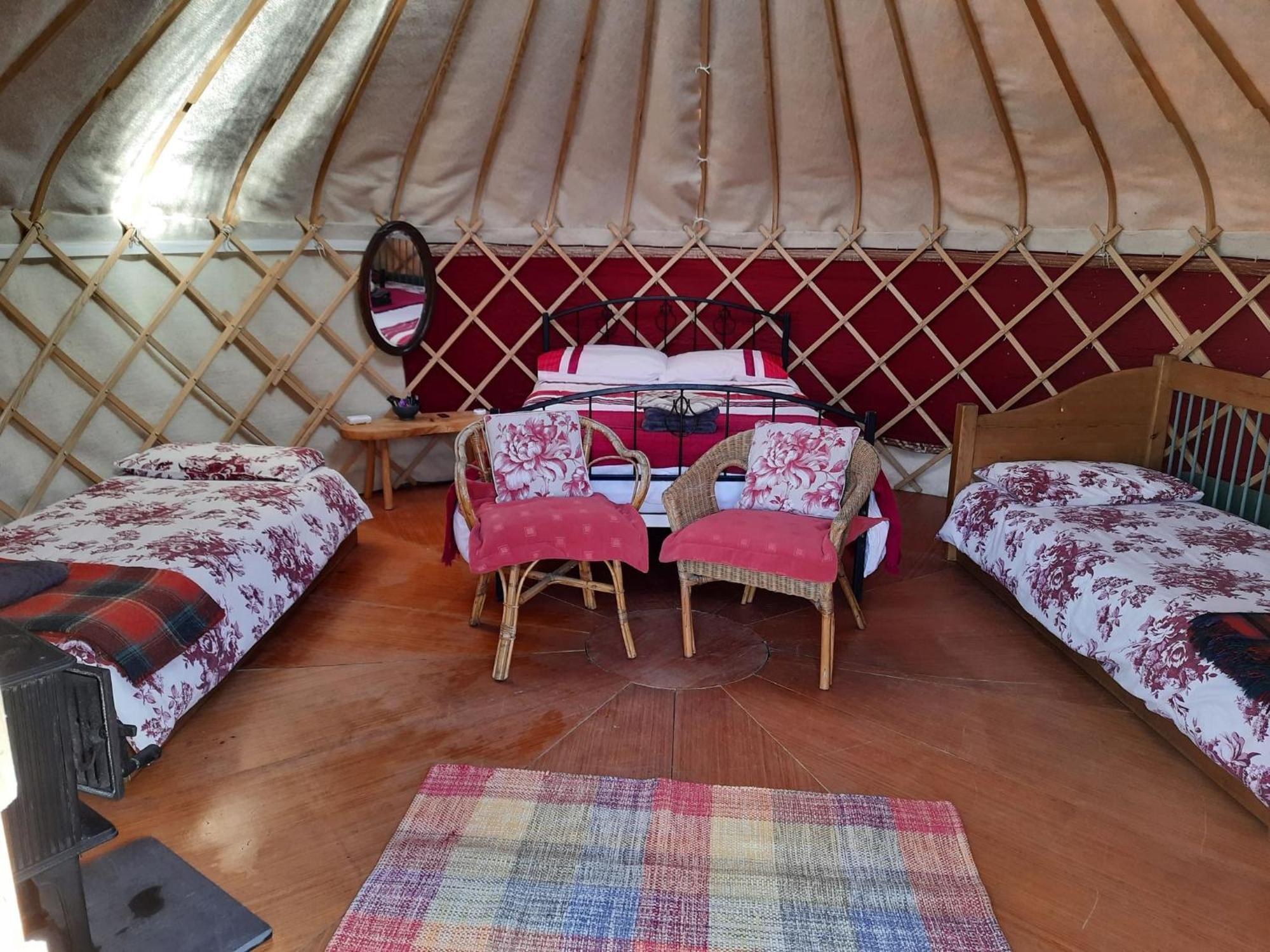 Ceridwen Glamping, Double Decker Bus And Yurts Llandysul Exterior foto